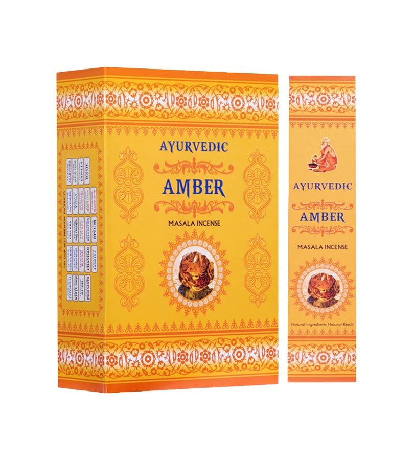 Ayurvedic Amber Incense - 15g